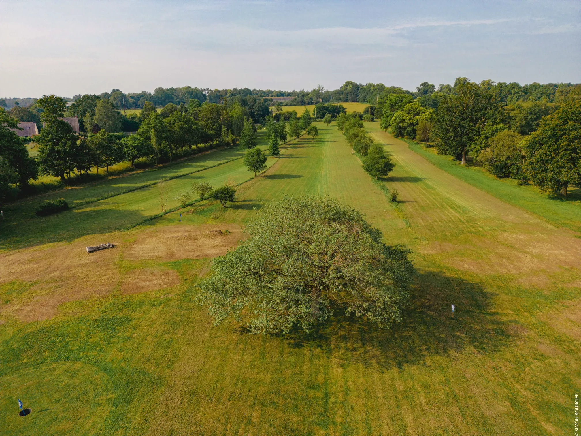 Ballons de Foot Golf sur tronc