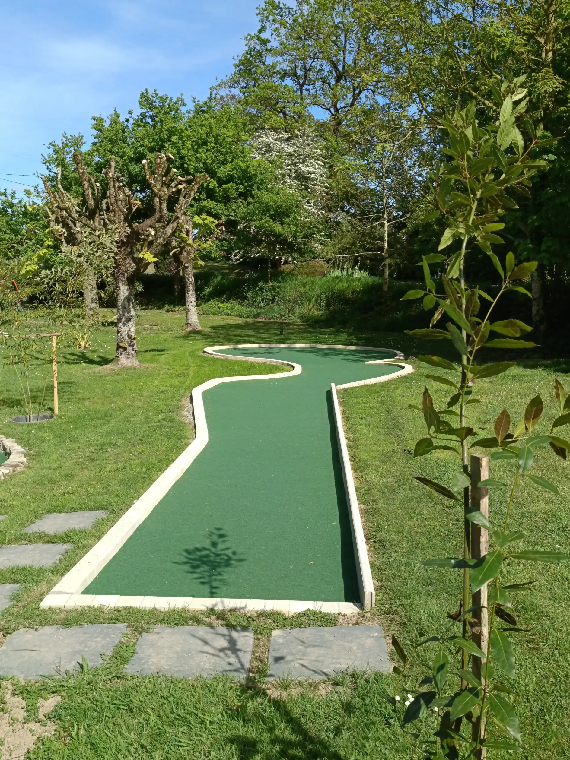 Travaux en cours sur le parcours du Trou Paumé